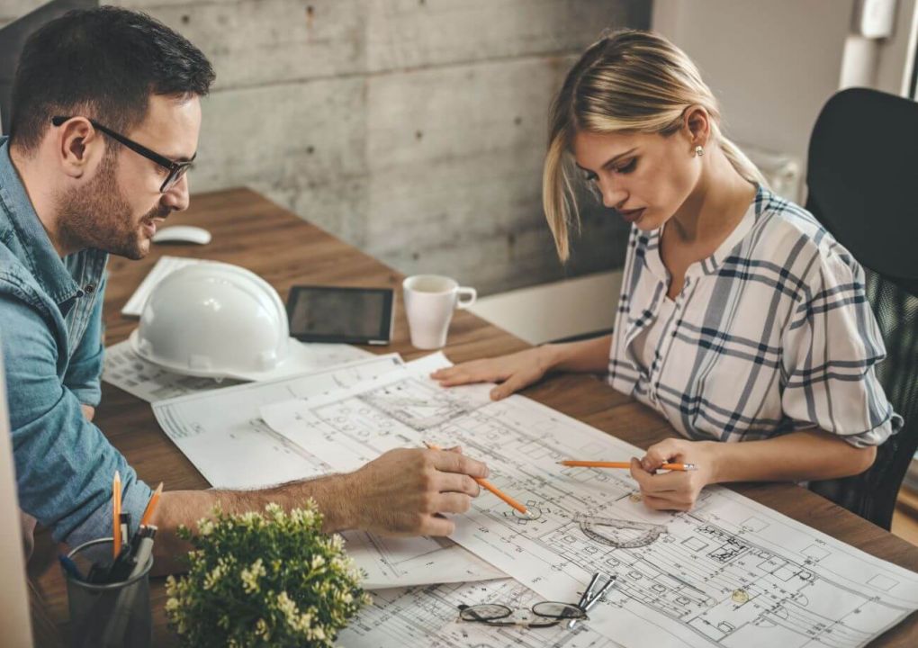 Immobilienprojektierung - Bild / Kundeninteraktion